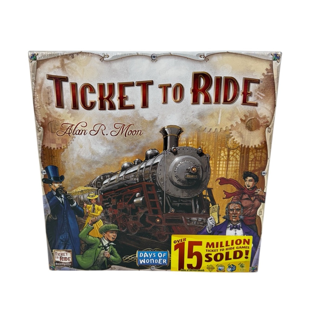 Ticket to Ride Board Game by Days of Wonder Brand New Sealed